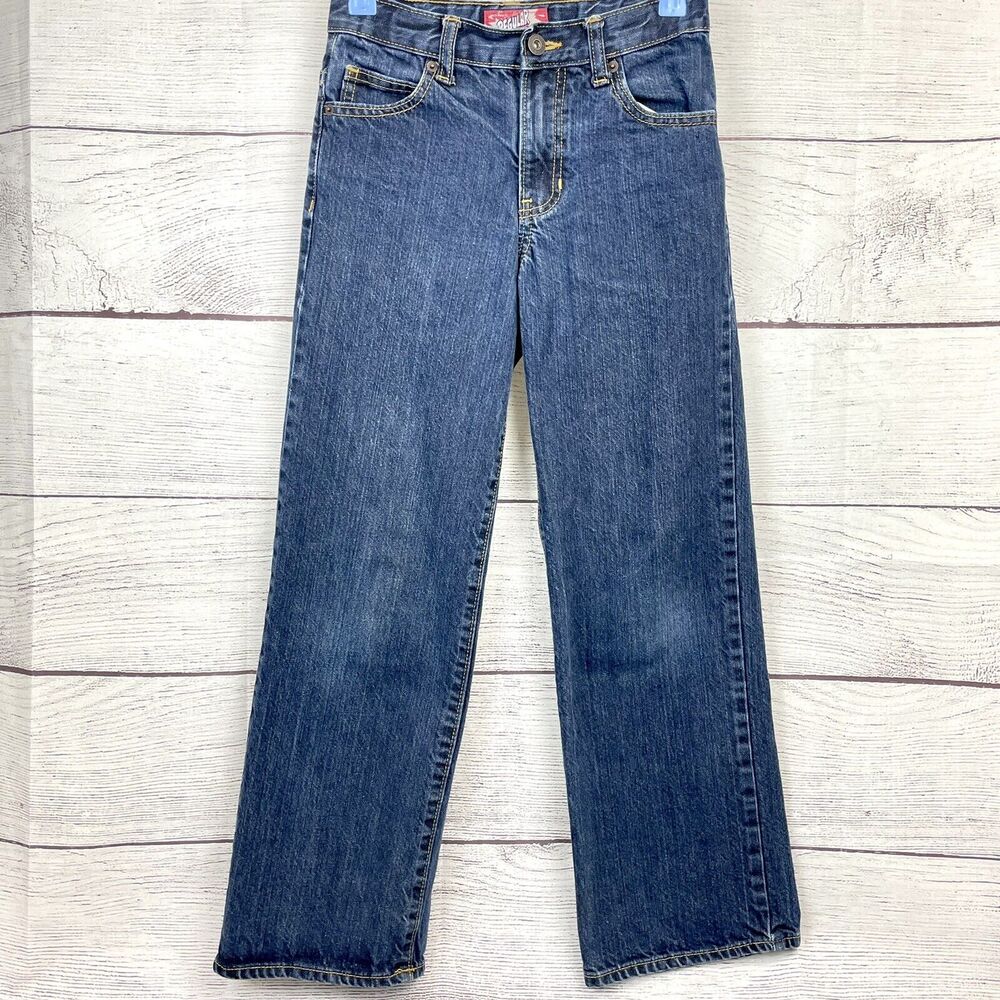 Old Navy Youth Girls Regular Blue Jeans Size 12 Slim Adjustable Waist